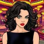 Flux_Schnell_A_stunning_woman_with_luscious_curls_and_piercing_3